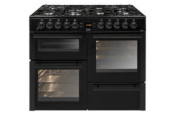 Beko BDVF100K Dual Fuel Range Cooker - Black